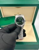 Super Clone Rolex Day-Date 36 mm Green Dial