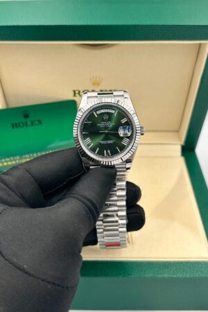 Super Clone Rolex Day-Date 36 mm Green Dial