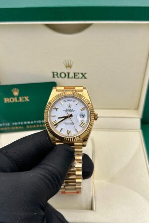 Rolex Day-Date 36mm White Dial Super clone