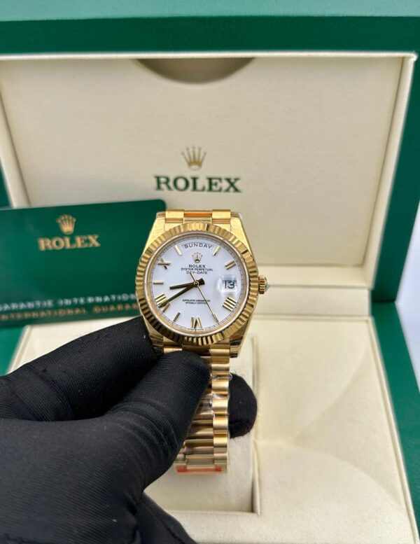 Rolex Day-Date 36mm White Dial Super clone