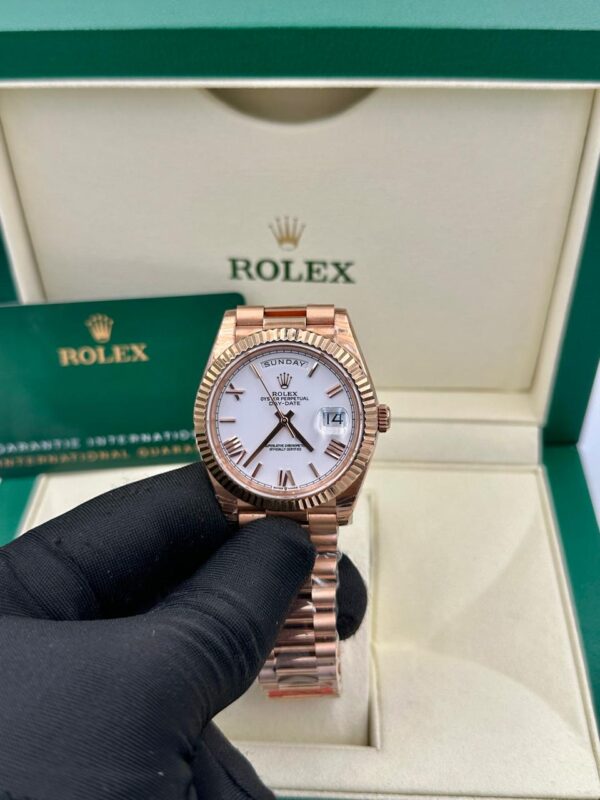 Super Clone Rolex Day-Date 36mm White Dial 118235