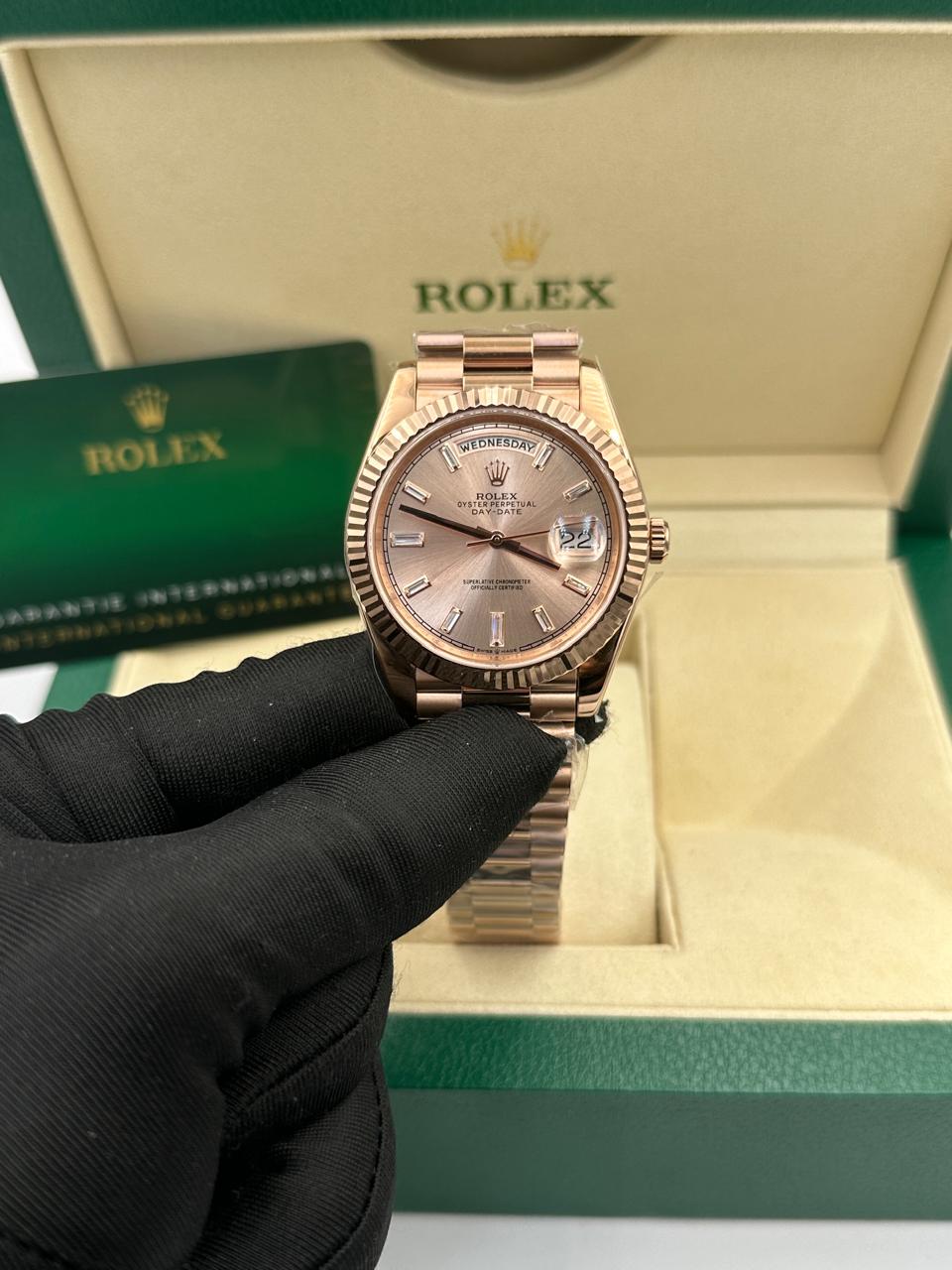 Rolex Day-Date II 40mm Champagne Dial Super Clone
