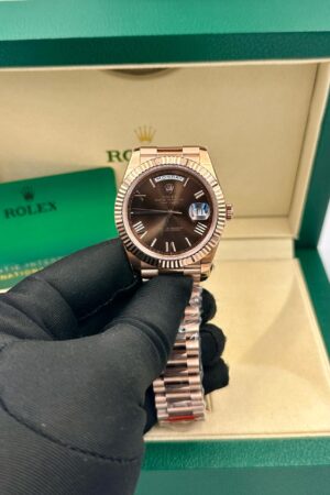 Rolex Day-Date 228235 in Rose Gold Super Clone