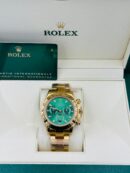 Rolex Daytona 116508 Yellow Gold Green Dial Super Clone
