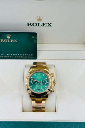 Rolex Daytona 116508 Yellow Gold Green Dial Super Clone