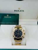Rolex Daytona Gold 4130 Black Dial Super Clone