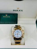 Rolex Daytona Yellow Gold White Dial Super Clone