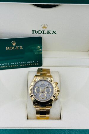 Rolex Daytona Grey Gold Super Clone
