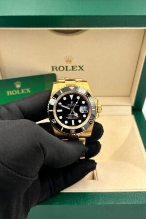 Rolex Submariner Yellow Gold Black Dial Super Clone