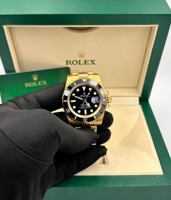 Rolex Submariner Yellow Gold Black Dial Super Clone