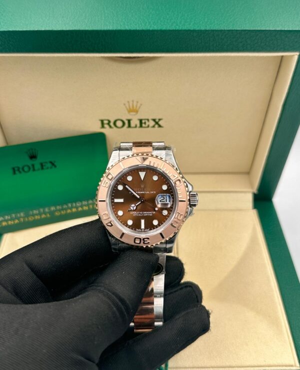 Rolex Yacht Master Steel and Rose Gold Super Clone