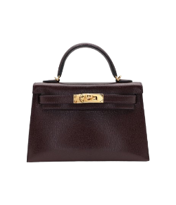 Hermès Kelly II Sellier Mini Rouge Sellier Chevre Leather Gold Hardware