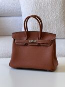 Hermès Birkin 25 handbag in Gold Togo Leather