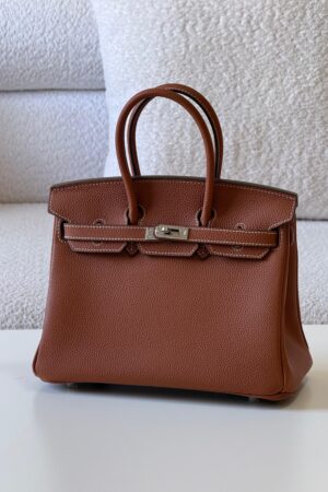 Hermès Birkin 25 handbag in Gold Togo Leather