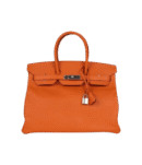 Hermès Birkin 35 Orange Epsom Palladium Hardware