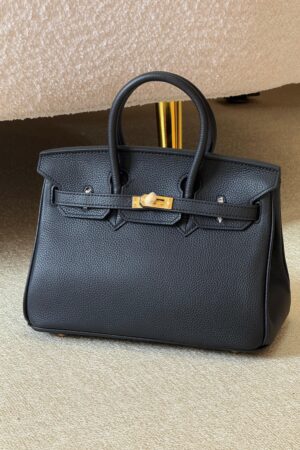 Hermès Birkin 25 bag in Black Togo Leather
