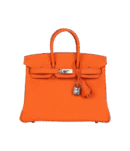 Hermès Birkin 25 Orange Minium Togo Palladium Hardware