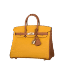 Hermès Birkin 25 Jaune Ambre and Gold Togo Permabrass Hardware