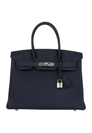 Hermès Birkin 30 Bleu Nuit Togo Palladium Hardware