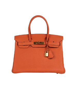 Hermès Birkin 30 Orange Togo Gold Hardware