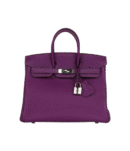 Hermès Birkin 25 Anemone Togo Palladium Hardware