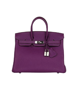 Hermès Birkin 25 Anemone Togo Palladium Hardware