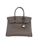 Hermès Birkin 30 Etain Epsom Gold Hardware