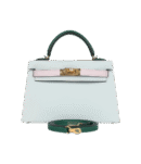 Hermès Kelly Sellier 20 Tri-color Platinum Grey