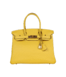 Hermès Birkin 30 Jaune de Naples Novillo Gold Hardware