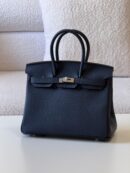 Hermès Birkin 25 bag in Bleu Nuit Togo leather