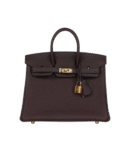 Hermès Birkin 25 Rouge Sellier Togo Gold Hardware