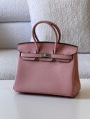 Hermès Birkin 25 bag in Rose Sakura Swift leather