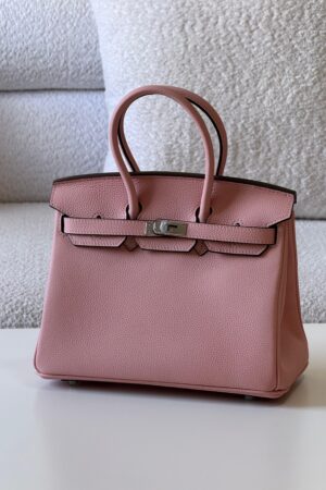 Hermès Birkin 25 bag in Rose Sakura Swift leather