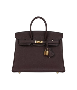 Hermès Birkin 25 Rouge Sellier Togo Gold Hardware