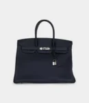 Hermès Birkin 35 Bleu Nuit Togo Palladium Hardware