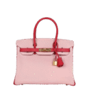 Hermès Birkin 30 Rose Sakura and Rose Extreme Chevre Gold Hardware