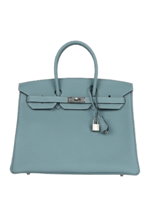 Hermès Birkin 35 Ciel Togo Palladium Hardware