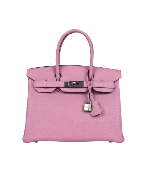 Hermès Birkin 30 Mauve Sylvestre Clemence Palladium Hardware