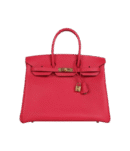 Hermès Birkin 35 Rose Extreme Epsom Gold Hardware