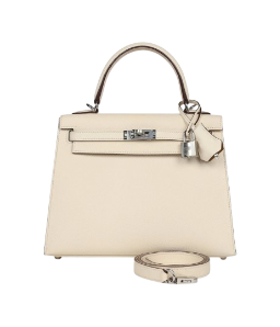 Hermes Kelly 25 Born Towards Epsom Palladium Hardware