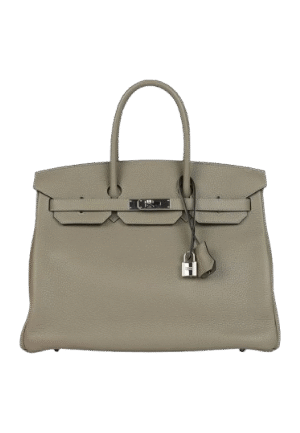 Hermès Birkin 35 Sauge Togo Palladium Hardware