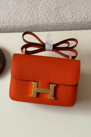 Hermès Constance 18 Orange Epsom