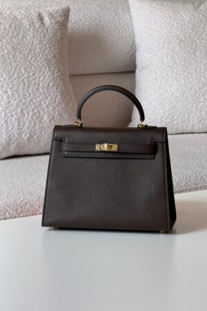 Hermès Kelly 25 Sellier bag in Ecorce Epsom leather