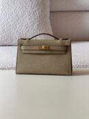 Hermès Kelly Elephant Grey Epsom leather Bag