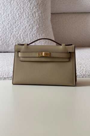 Hermès Kelly Elephant Grey Epsom leather Bag