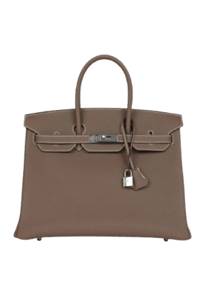 Hermès Birkin 35 Etoupe Togo Palladium Hardware