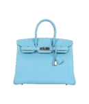 Hermès Birkin 35 Bleu Celeste Candy Epsom Palladium Hardware